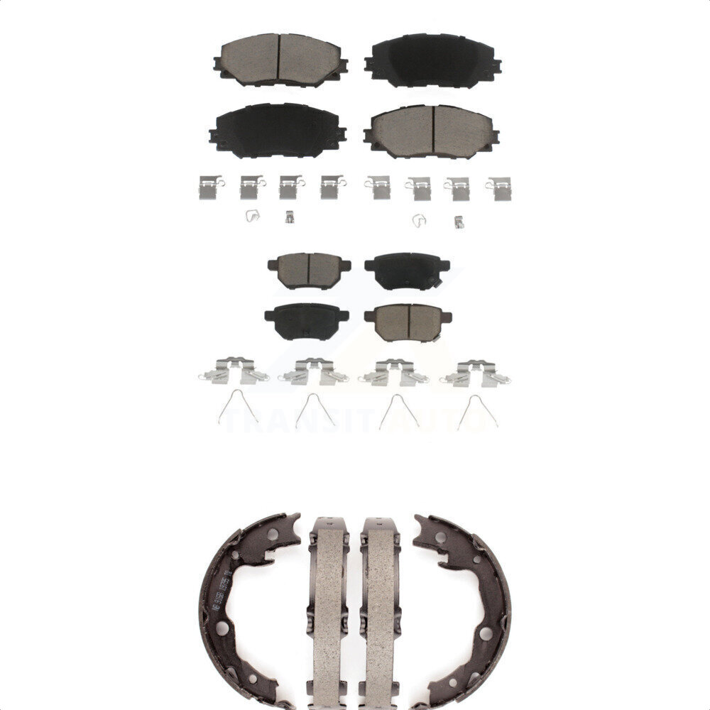 Transit Auto - KCN-100298 - Front and Rear Disc Brake Pad Kits