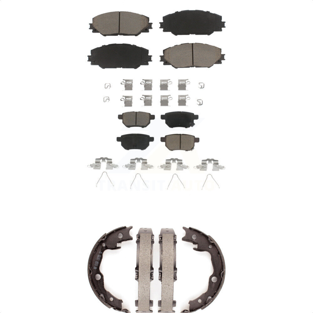 Transit Auto - KCN-100299 - Front and Rear Disc Brake Pad Kits
