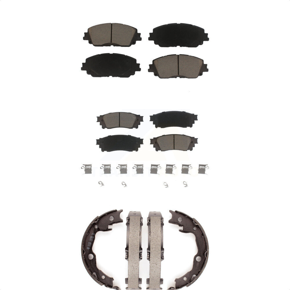 Transit Auto - KCN-100300 - Front and Rear Disc Brake Pad Kits