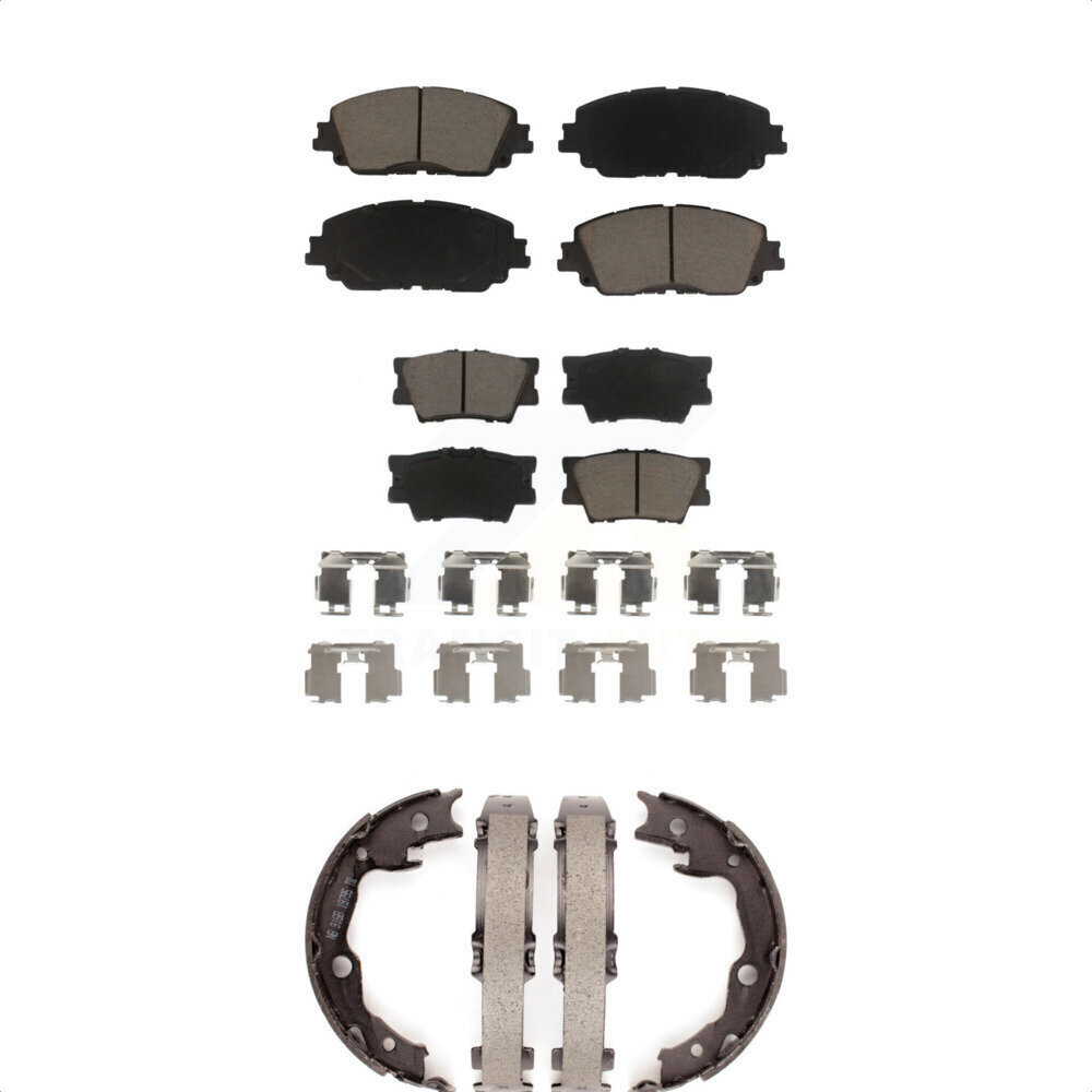 Transit Auto - KCN-100301 - Front and Rear Disc Brake Pad Kits