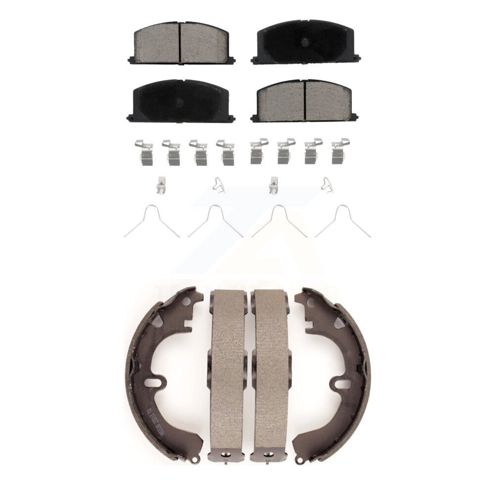 Transit Auto - KCN-100307 - Front and Rear Disc Brake Pad Kits