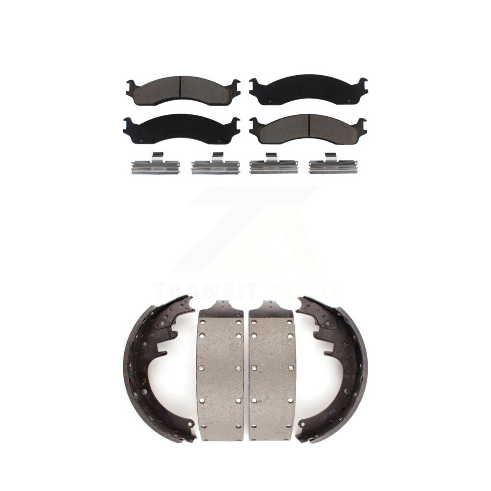 Transit Auto - KCN-100311 - Front and Rear Disc Brake Pad Kits