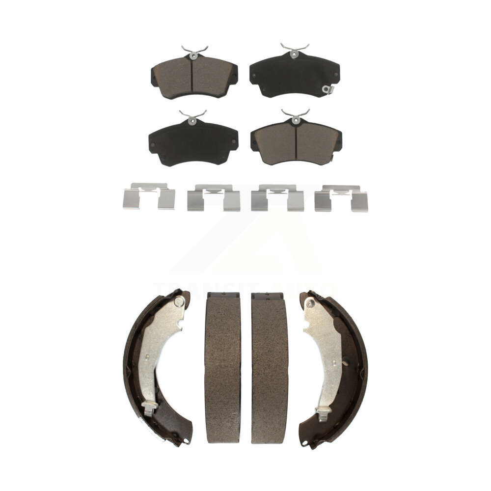 Transit Auto - KCN-100318 - Front and Rear Disc Brake Pad Kits