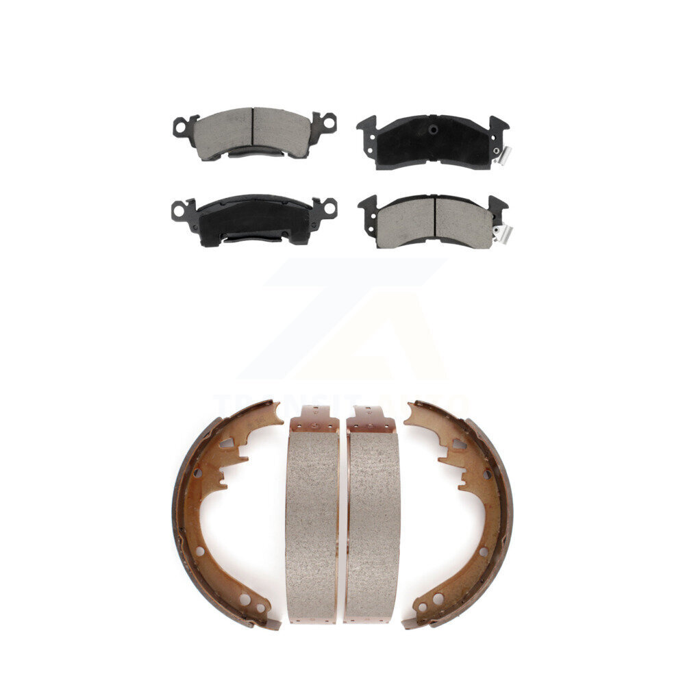 Transit Auto - KCN-100320 - Front and Rear Disc Brake Pad Kits