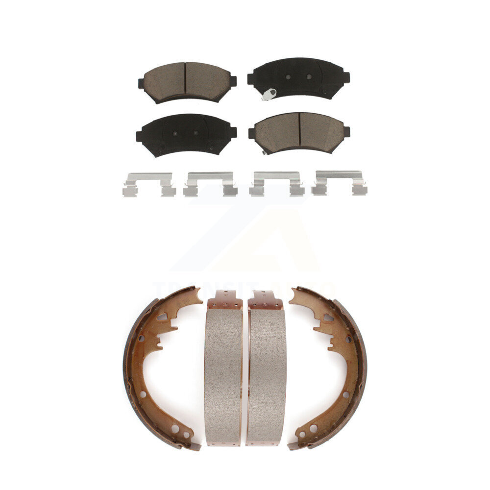 Transit Auto - KCN-100323 - Front and Rear Disc Brake Pad Kits