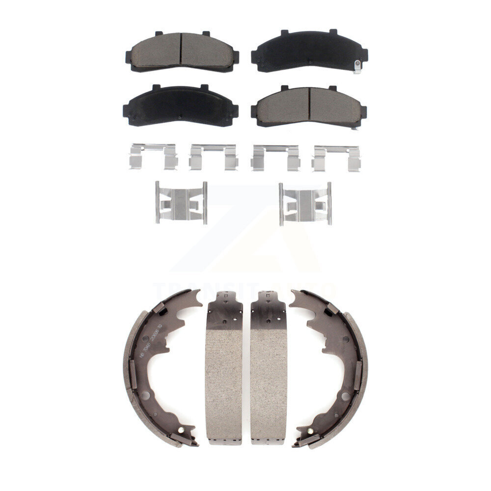 Transit Auto - KCN-100325 - Front and Rear Disc Brake Pad Kits