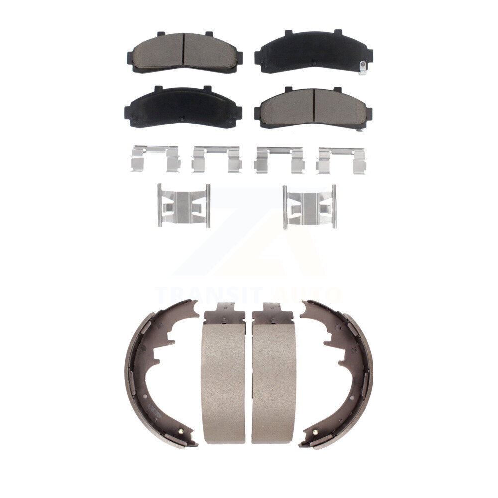 Transit Auto - KCN-100326 - Front and Rear Disc Brake Pad Kits