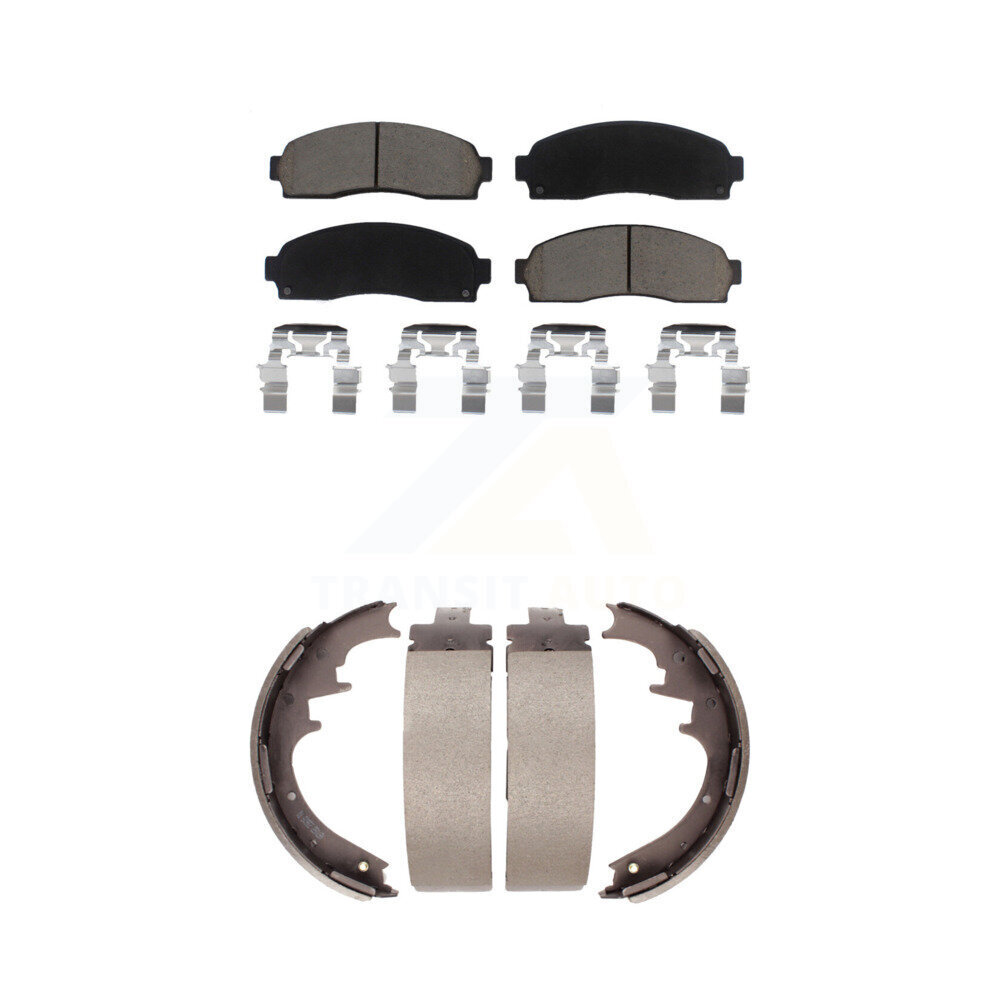 Transit Auto - KCN-100328 - Front and Rear Disc Brake Pad Kits