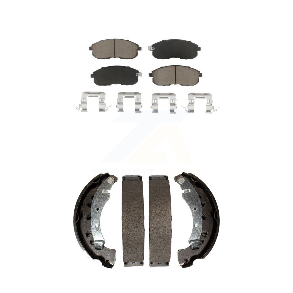 Transit Auto - KCN-100337 - Front and Rear Disc Brake Pad Kits