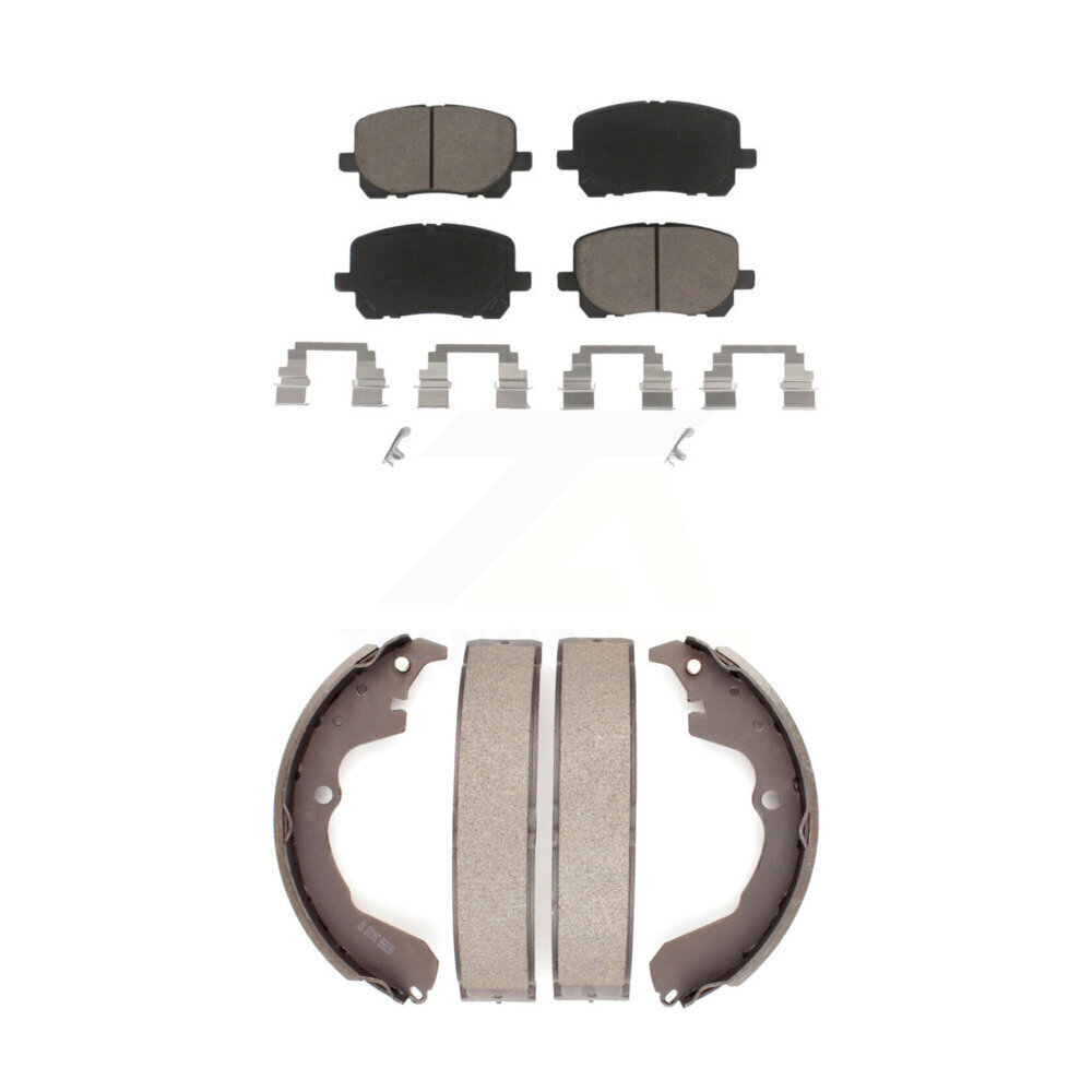 Transit Auto - KCN-100338 - Front and Rear Disc Brake Pad Kits