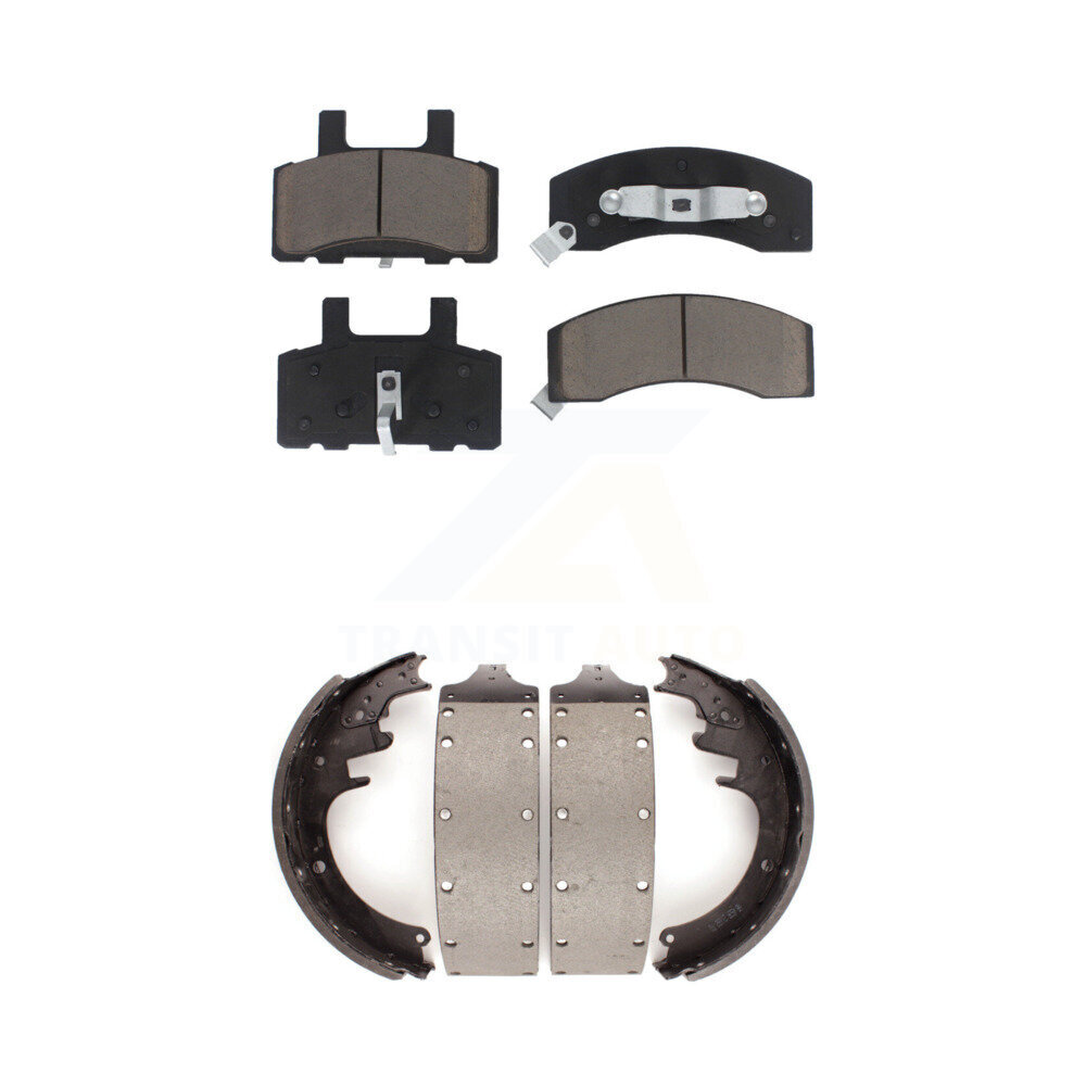 Transit Auto - KCN-100345 - Front and Rear Disc Brake Pad Kits