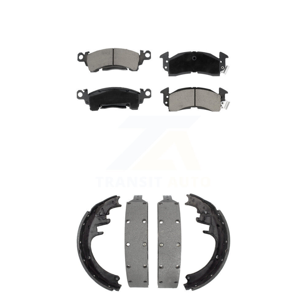 Transit Auto - KCN-100346 - Front and Rear Disc Brake Pad Kits