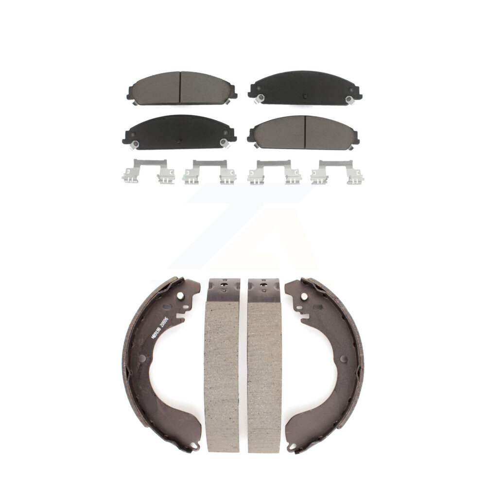 Transit Auto - KCN-100351 - Front and Rear Disc Brake Pad Kits