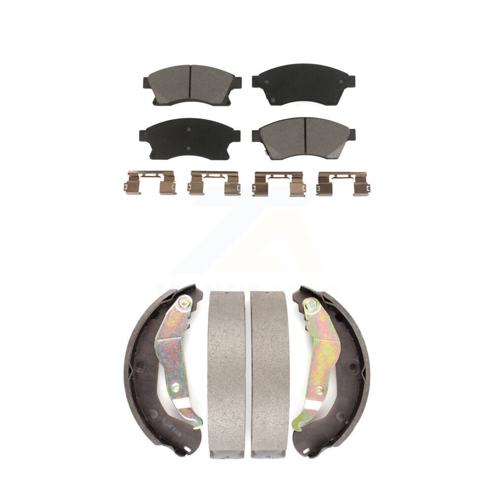 Transit Auto - KCN-100354 - Front and Rear Disc Brake Pad Kits