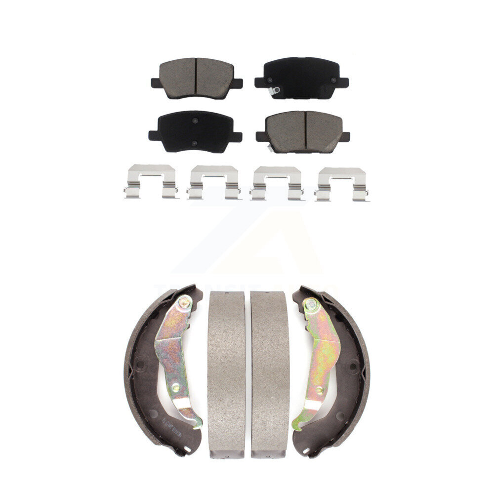 Transit Auto - KCN-100355 - Front and Rear Disc Brake Pad Kits