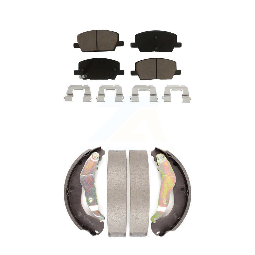 Transit Auto - KCN-100356 - Front and Rear Disc Brake Pad Kits