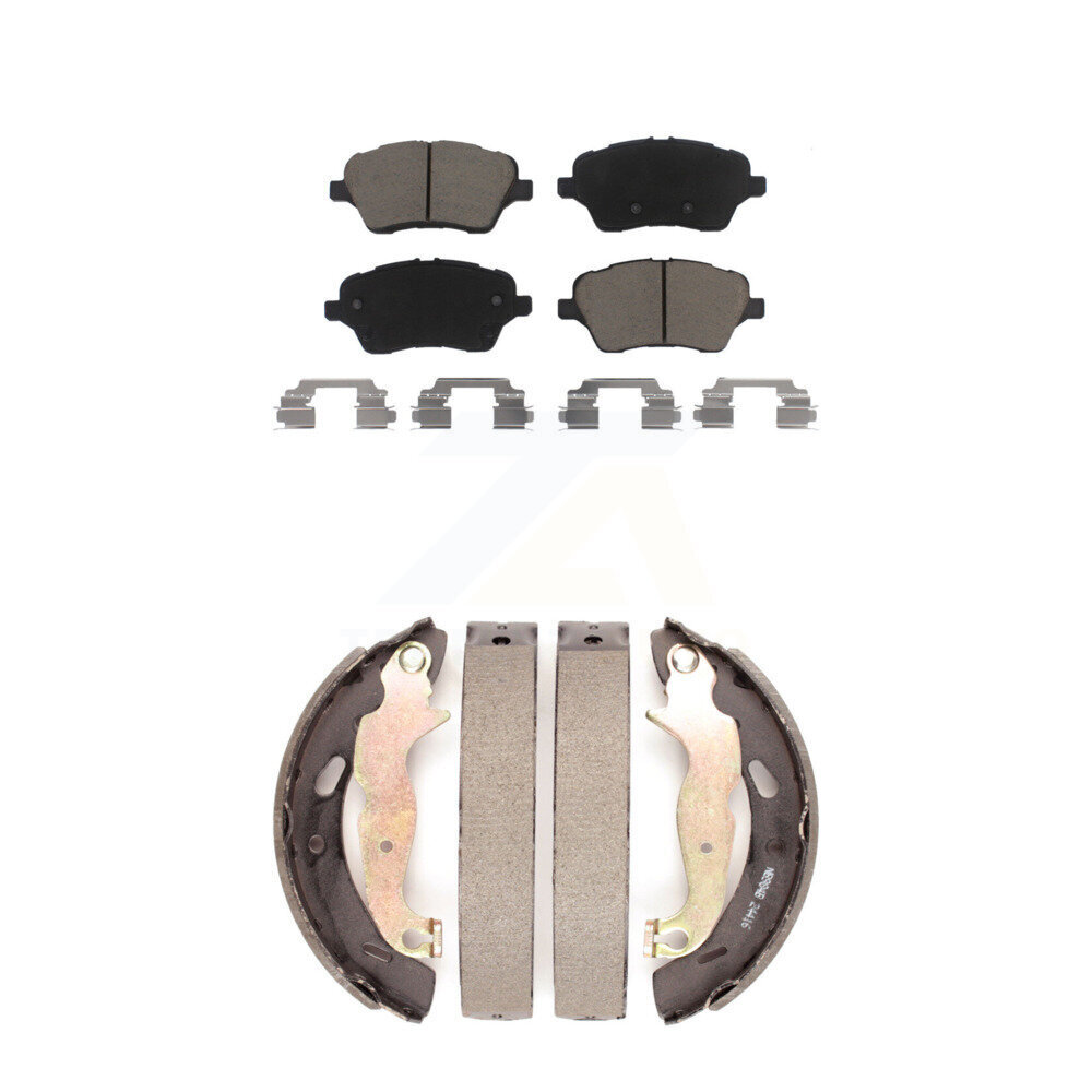 Transit Auto - KCN-100360 - Front and Rear Disc Brake Pad Kits