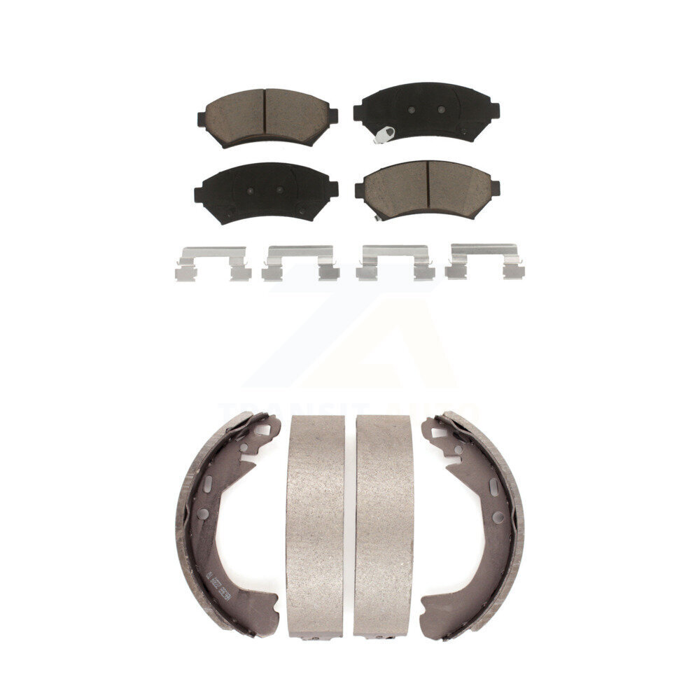 Transit Auto - KCN-100362 - Front and Rear Disc Brake Pad Kits