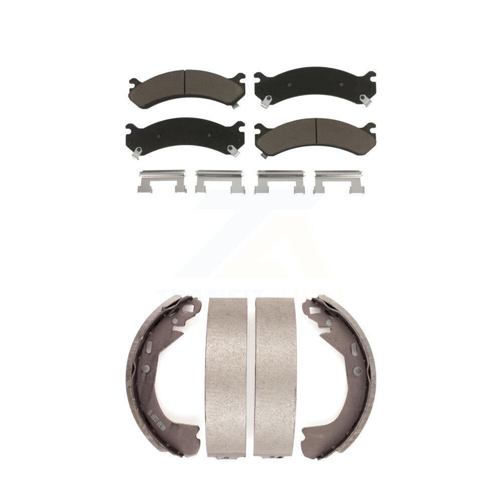 Transit Auto - KCN-100364 - Front and Rear Disc Brake Pad Kits