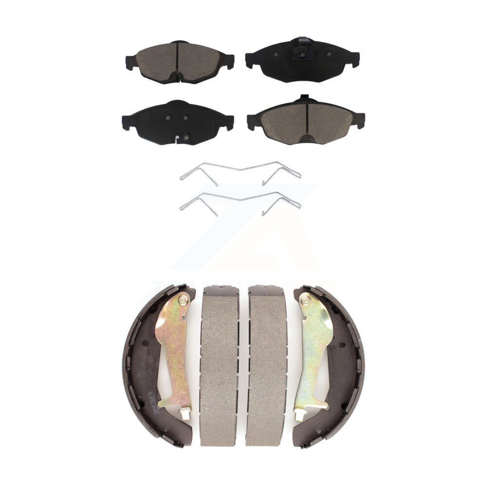 Transit Auto - KCN-100366 - Front and Rear Disc Brake Pad Kits