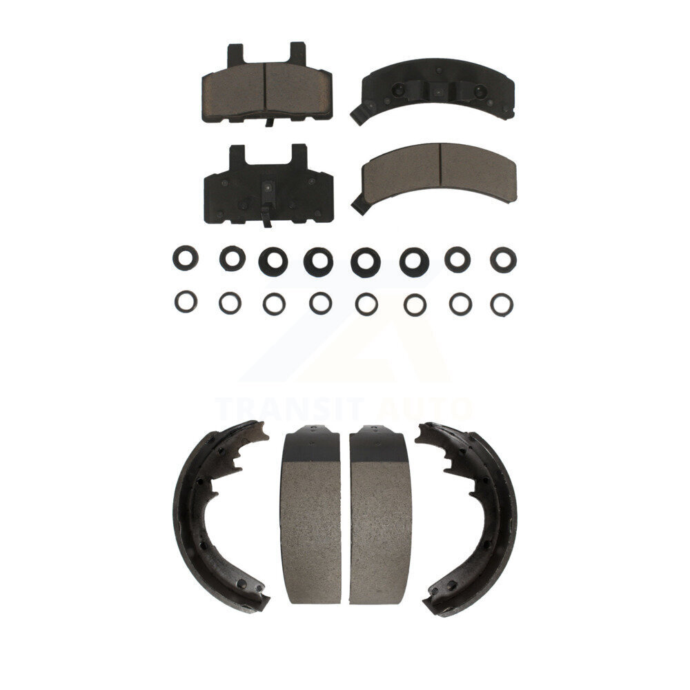 Transit Auto - KCN-100370 - Front and Rear Disc Brake Pad Kits