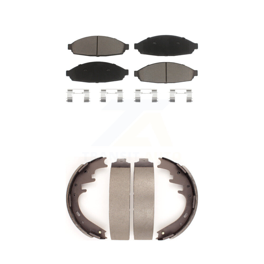 Transit Auto - KCN-100373 - Front and Rear Disc Brake Pad Kits