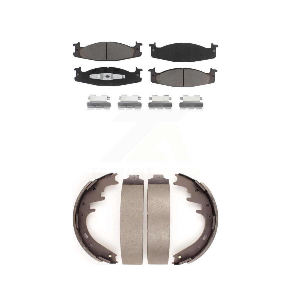 Transit Auto - KCN-100374 - Front and Rear Disc Brake Pad Kits