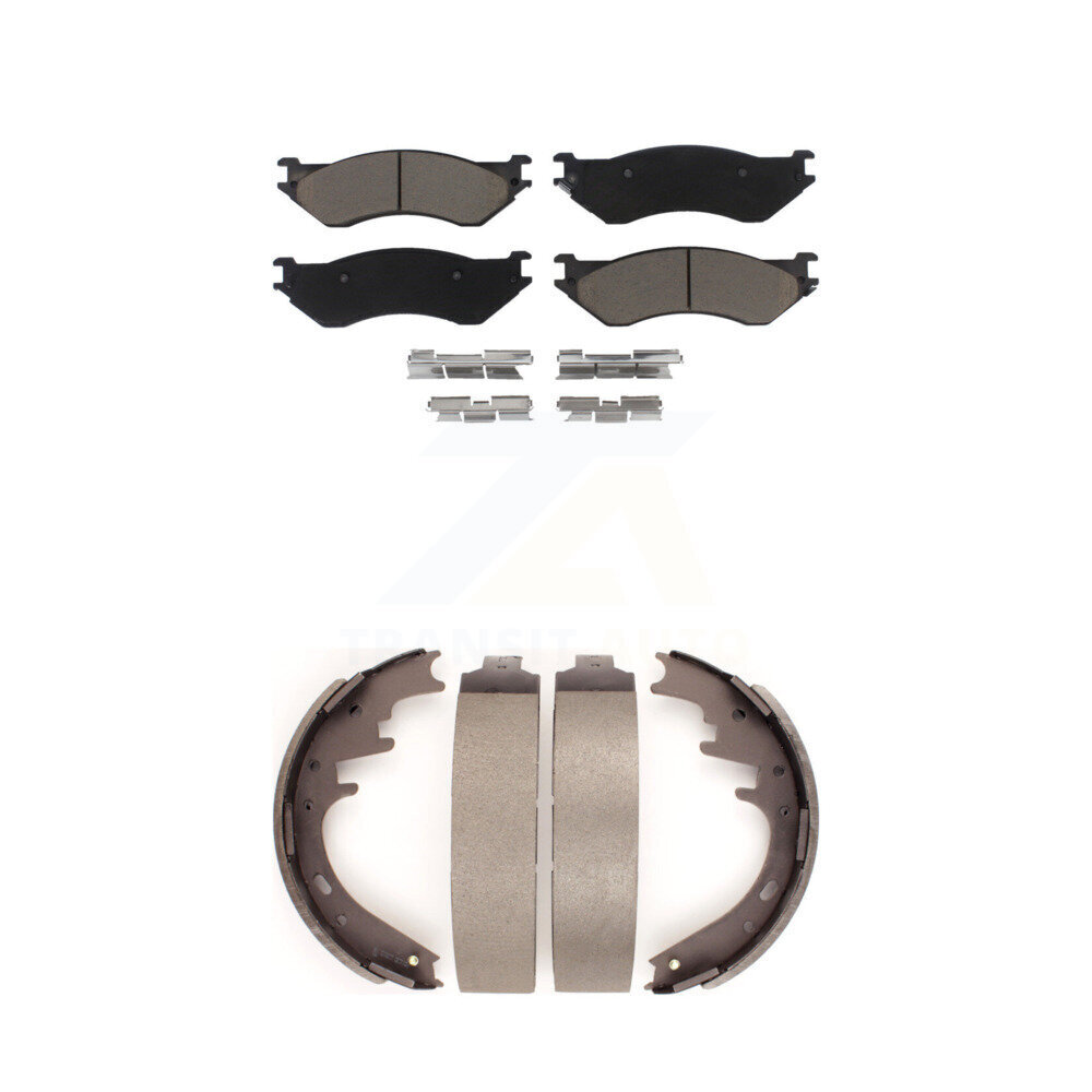 Transit Auto - KCN-100376 - Front and Rear Disc Brake Pad Kits