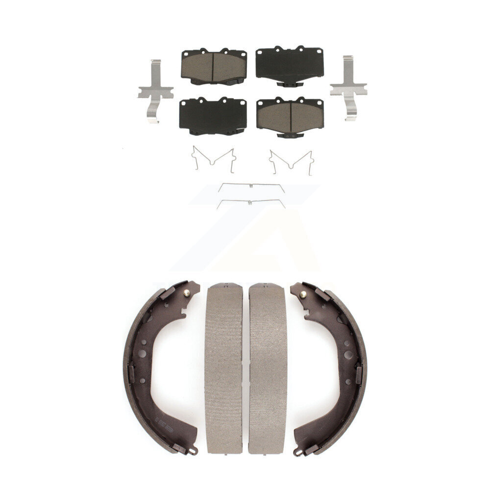 Transit Auto - KCN-100384 - Front and Rear Disc Brake Pad Kits