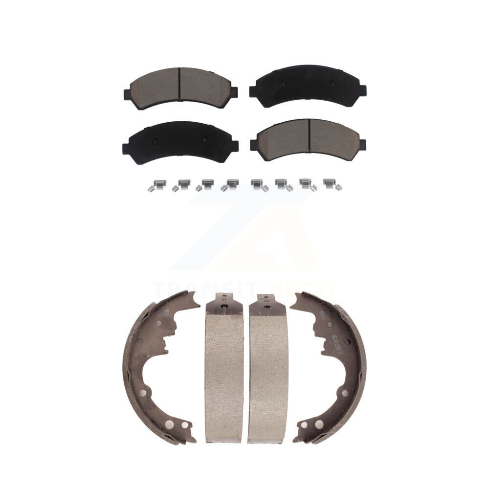 Transit Auto - KCN-100389 - Front and Rear Disc Brake Pad Kits