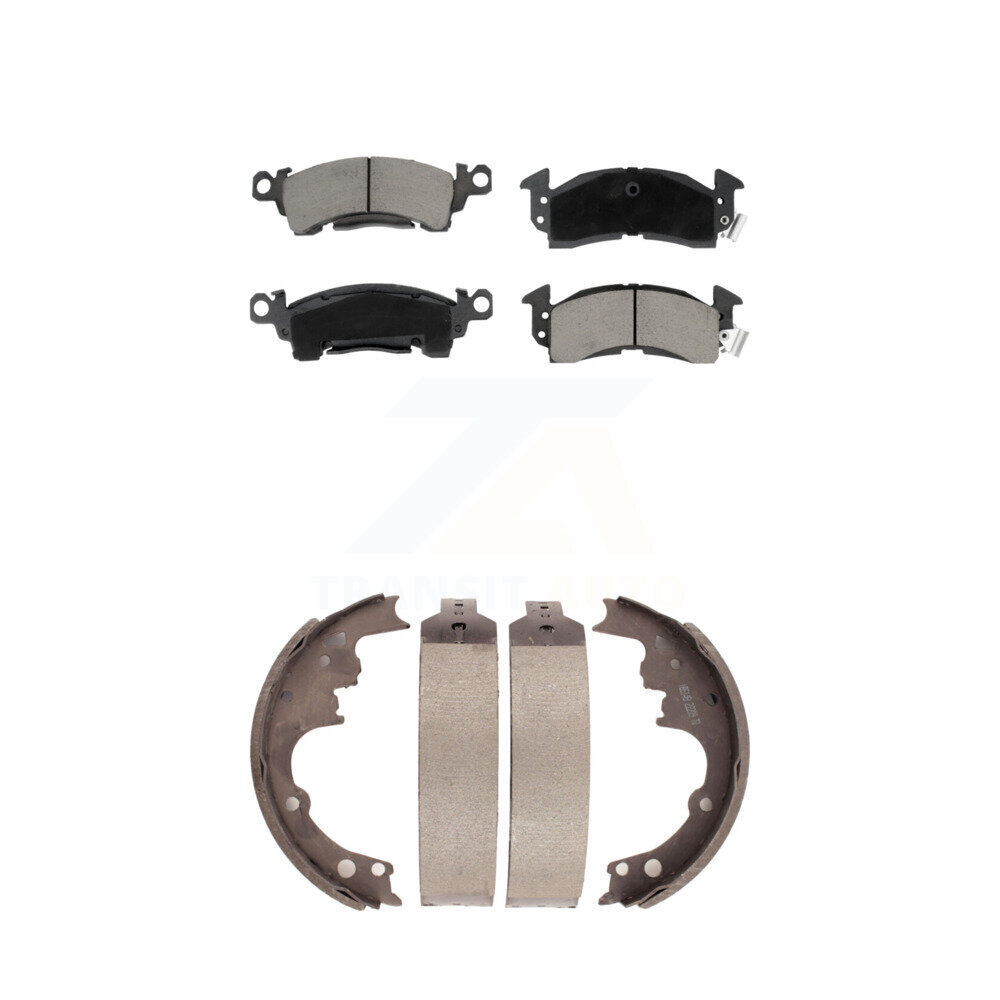 Transit Auto - KCN-100390 - Front and Rear Disc Brake Pad Kits
