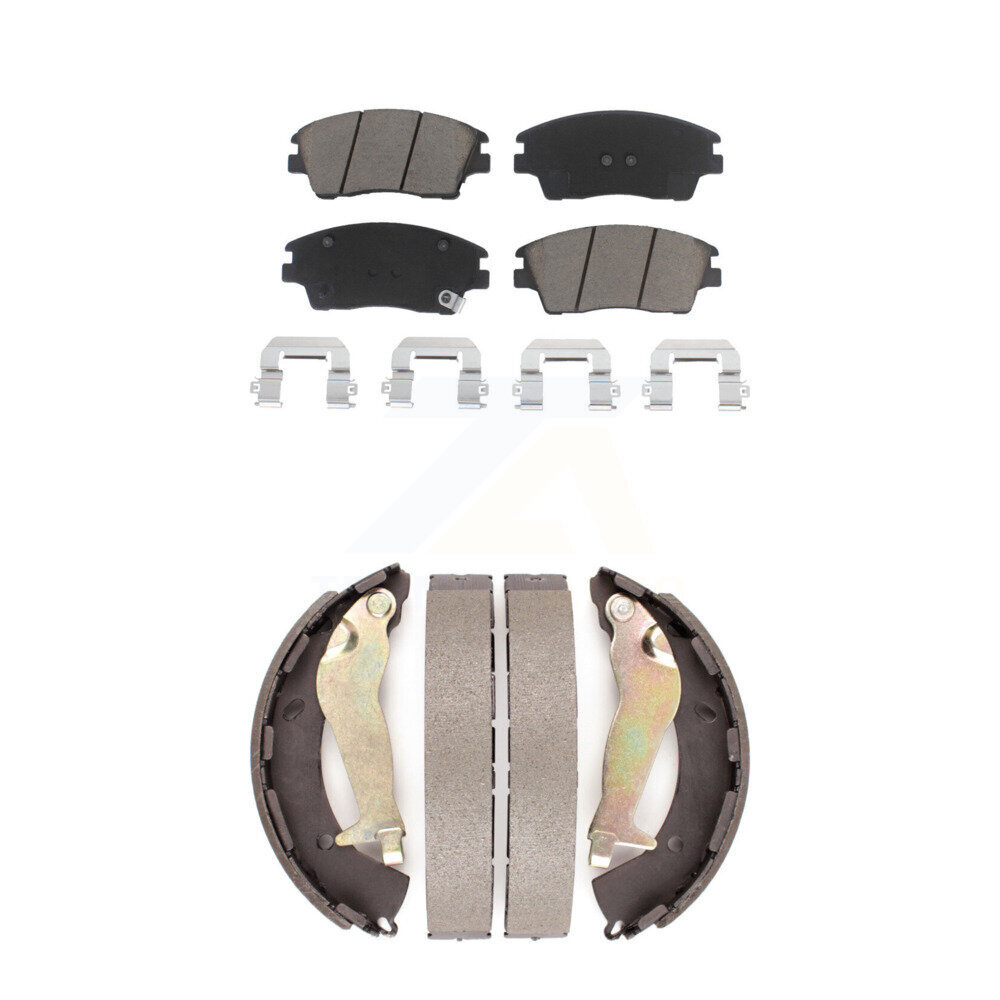 Transit Auto - KCN-100392 - Front and Rear Disc Brake Pad Kits