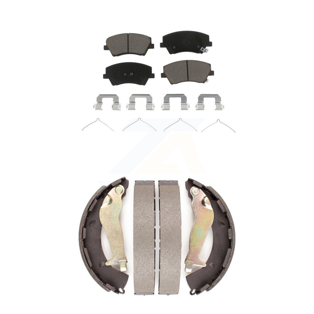 Transit Auto - KCN-100393 - Front and Rear Disc Brake Pad Kits