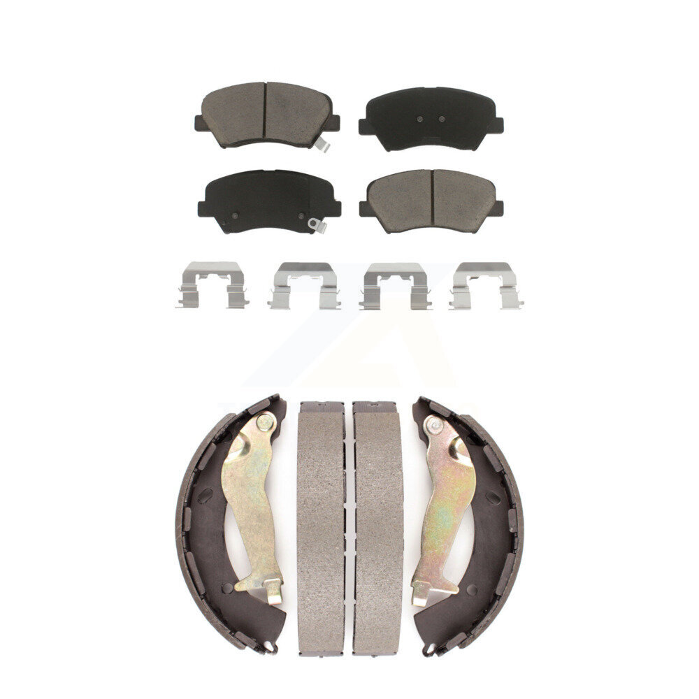 Transit Auto - KCN-100394 - Front and Rear Disc Brake Pad Kits
