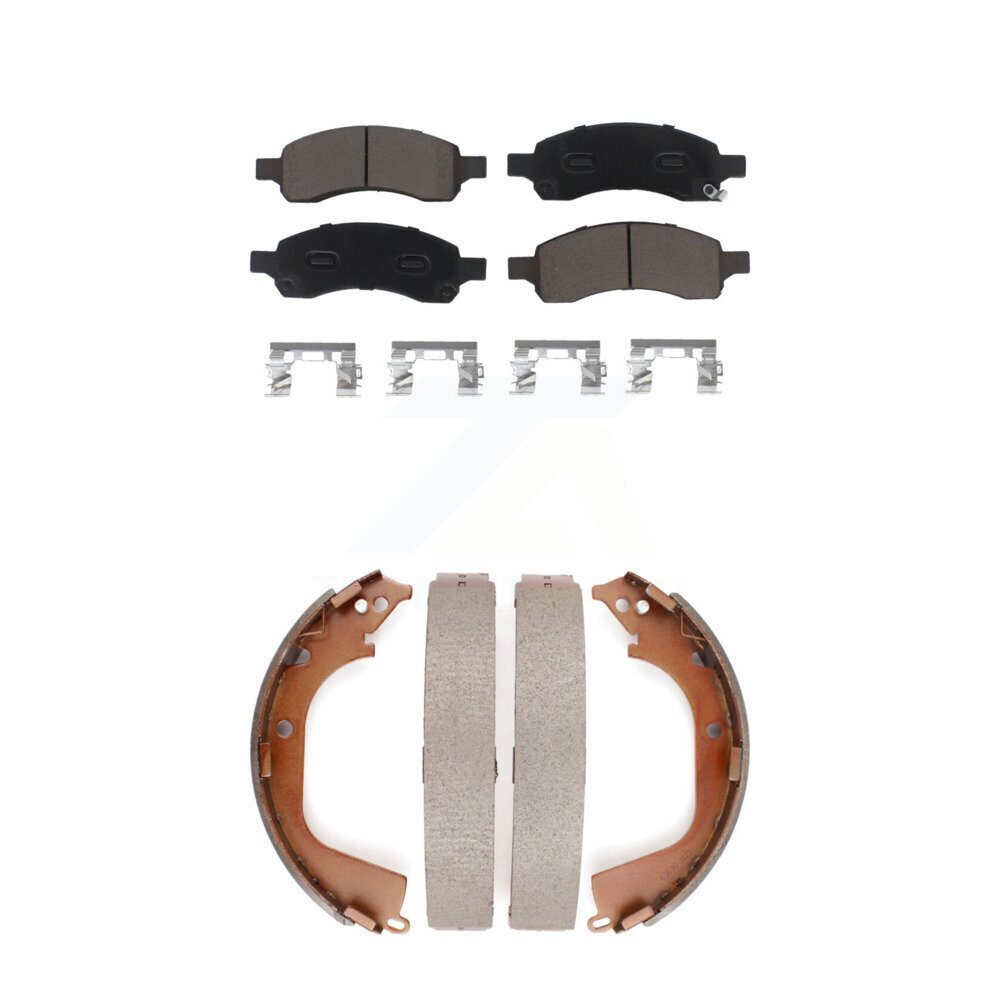 Transit Auto - KCN-100395 - Front and Rear Disc Brake Pad Kits