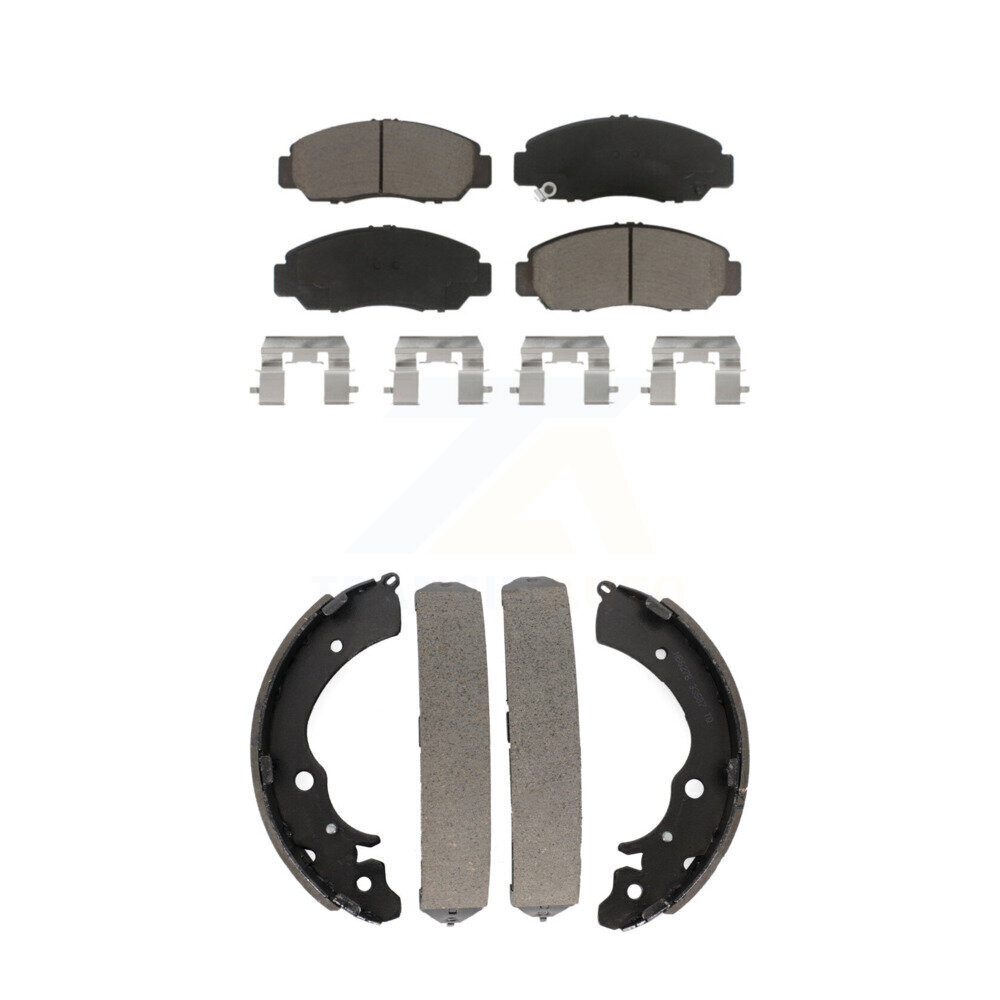 Transit Auto - KCN-100398 - Front and Rear Disc Brake Pad Kits