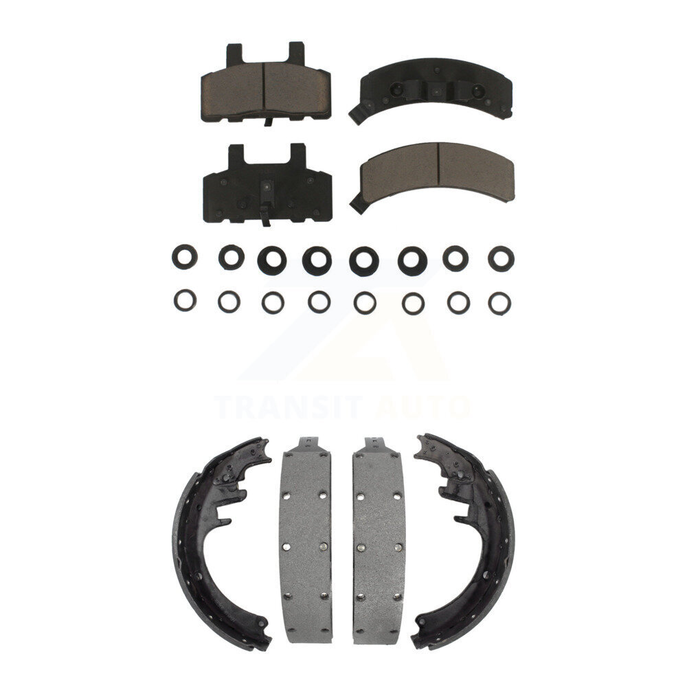 Transit Auto - KCN-100406 - Front and Rear Disc Brake Pad Kits