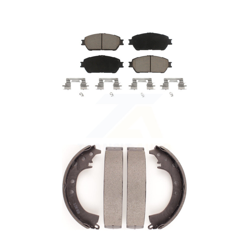 Transit Auto - KCN-100409 - Front and Rear Disc Brake Pad Kits