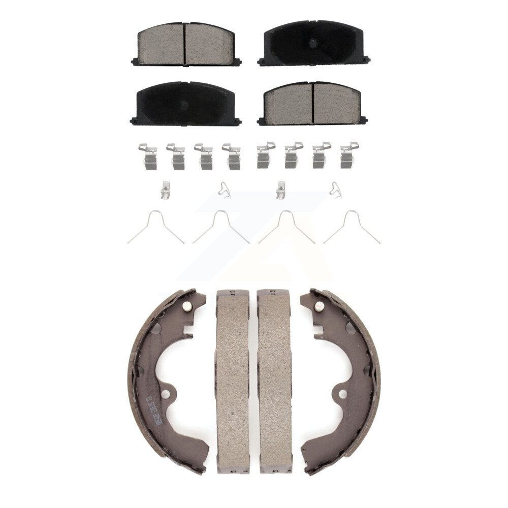 Transit Auto - KCN-100412 - Front and Rear Disc Brake Pad Kits