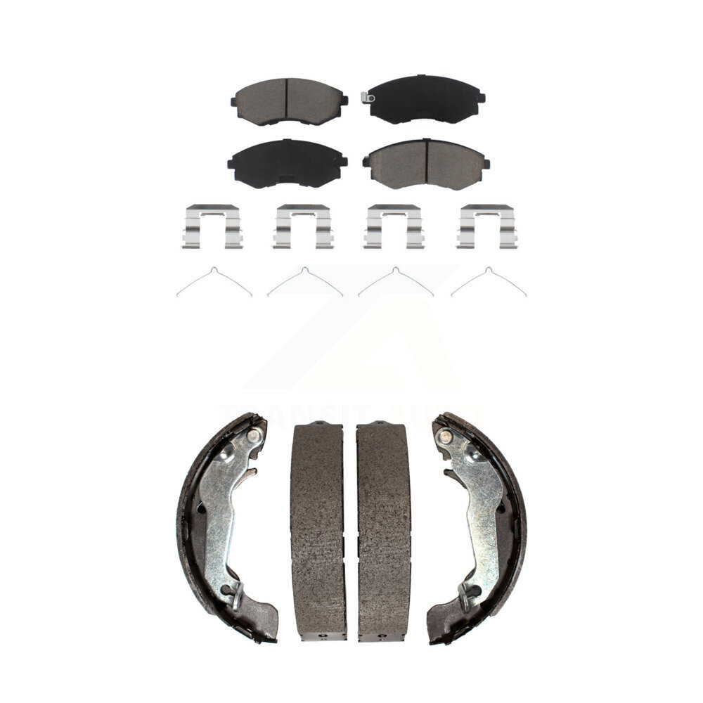 Transit Auto - KCN-100413 - Front and Rear Disc Brake Pad Kits