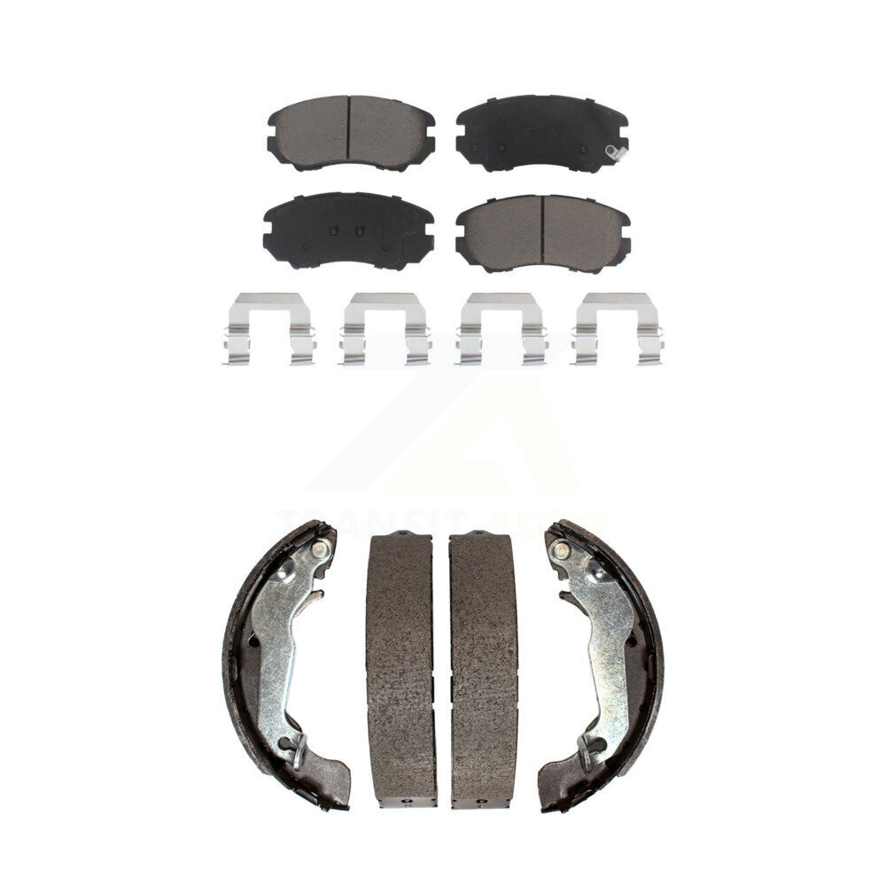 Transit Auto - KCN-100415 - Front and Rear Disc Brake Pad Kits