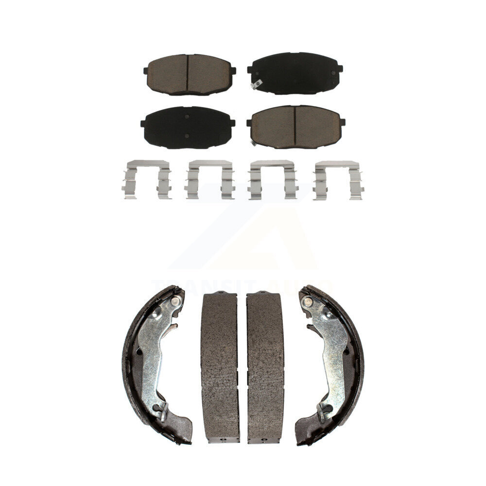 Transit Auto - KCN-100419 - Front and Rear Disc Brake Pad Kits