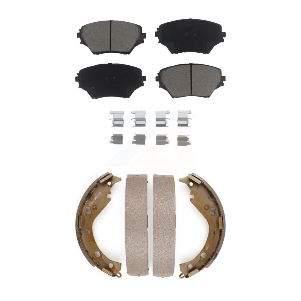 Transit Auto - KCN-100420 - Front and Rear Disc Brake Pad Kits