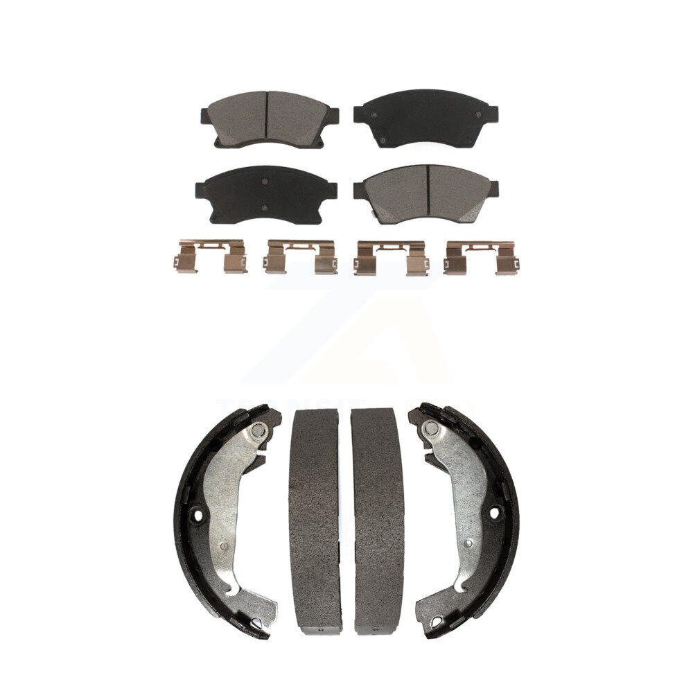 Transit Auto - KCN-100432 - Front and Rear Disc Brake Pad Kits