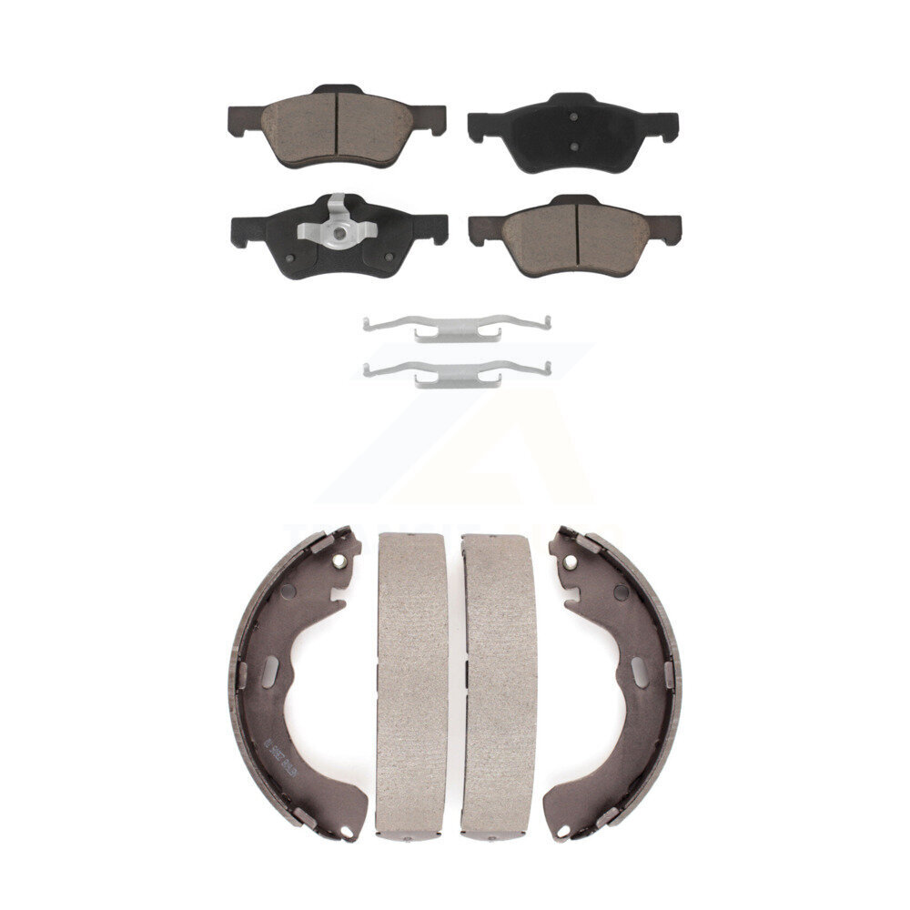 Transit Auto - KCN-100433 - Front and Rear Disc Brake Pad Kits