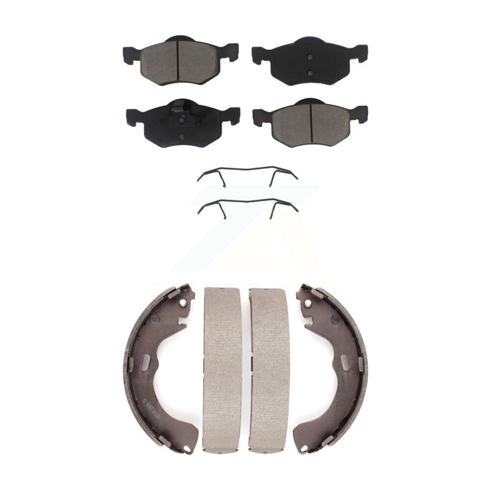 Transit Auto - KCN-100434 - Front and Rear Disc Brake Pad Kits