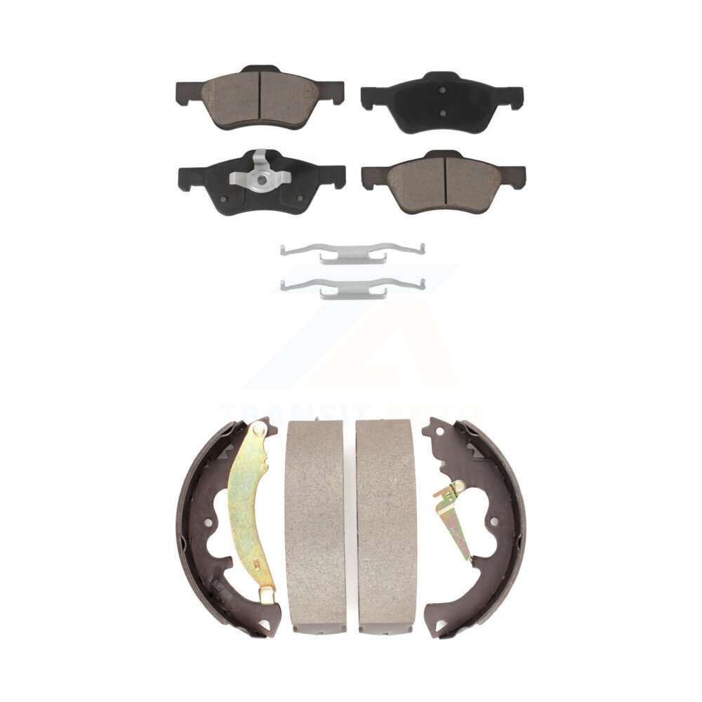 Transit Auto - KCN-100435 - Front and Rear Disc Brake Pad Kits