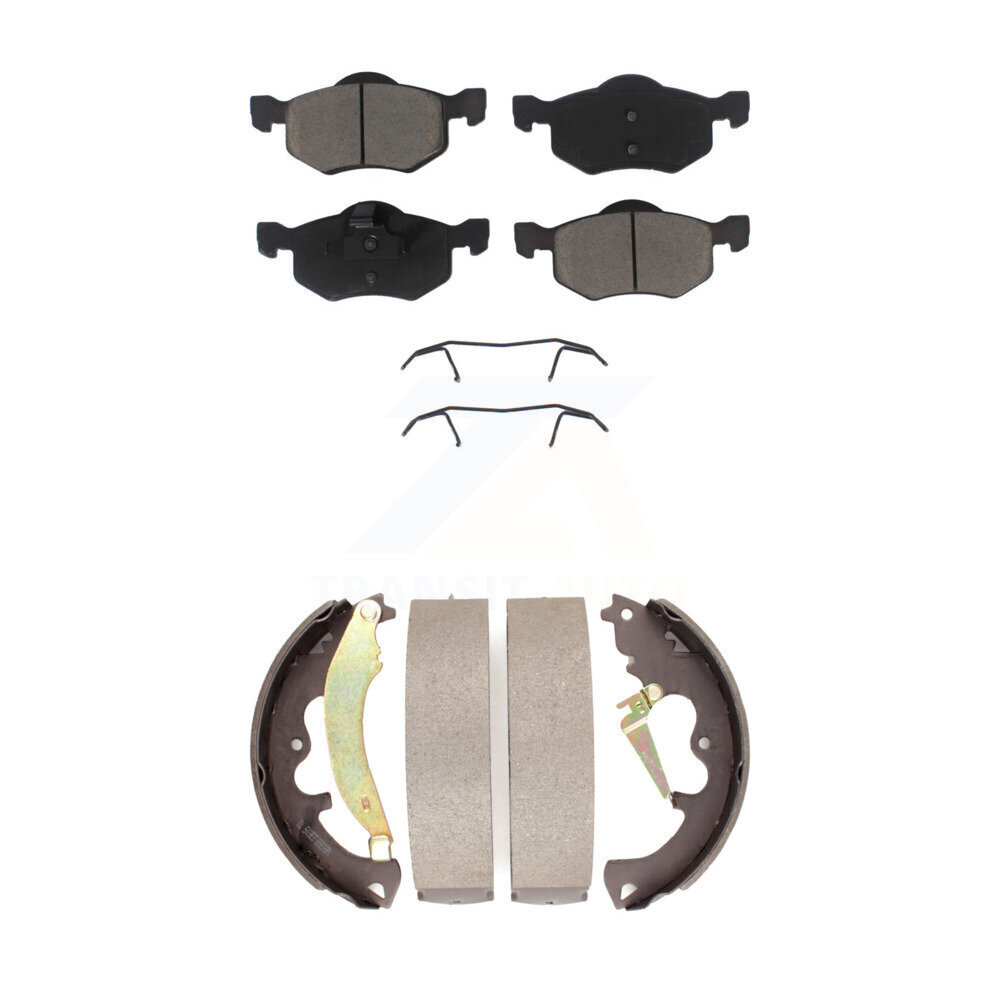 Transit Auto - KCN-100436 - Front and Rear Disc Brake Pad Kits