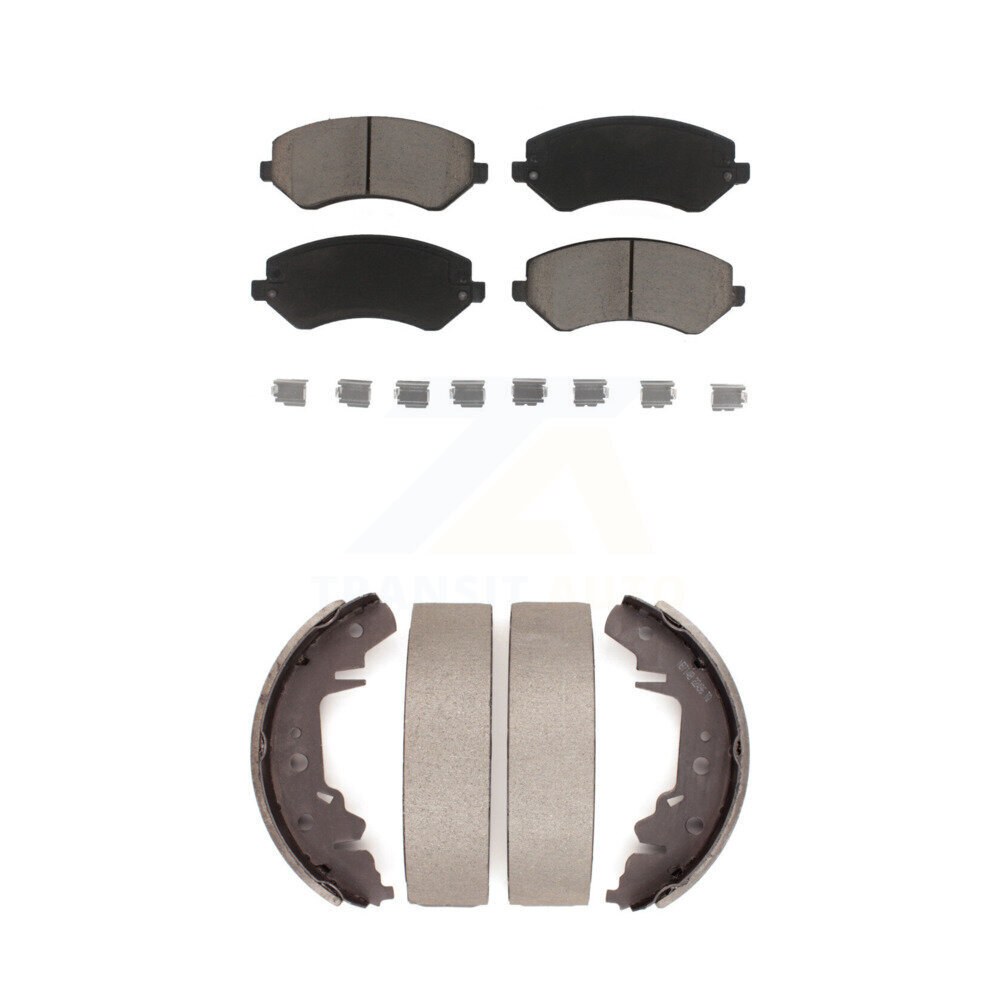 Transit Auto - KCN-100438 - Front and Rear Disc Brake Pad Kits