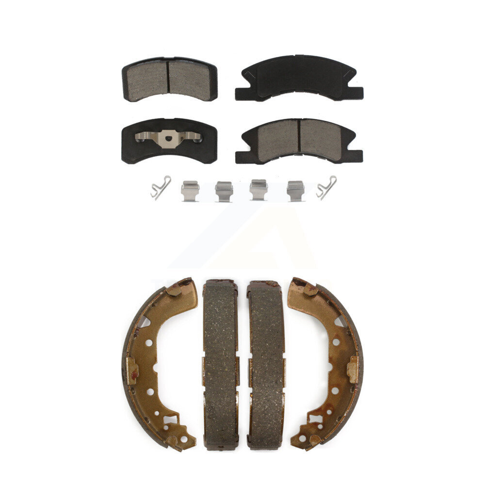 Transit Auto - KCN-100441 - Front and Rear Disc Brake Pad Kits